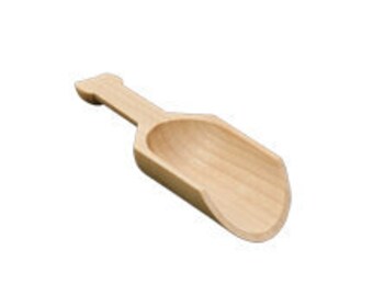 1 pcs 4.25" Wood Scoops