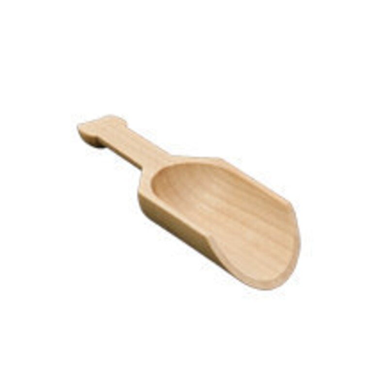 1 pcs 4.25in Wood Scoops image 1