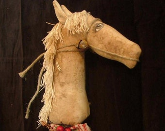 Folk Art Stick Horse E Pattern