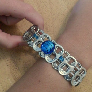 Soda Can Tab Bracelet by Ann-Made Dogwood image 4