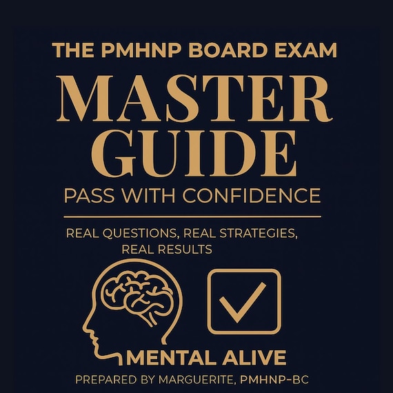 PMHNP Board Exam Study Guide – 250+ Practice Questions (PDF Download)