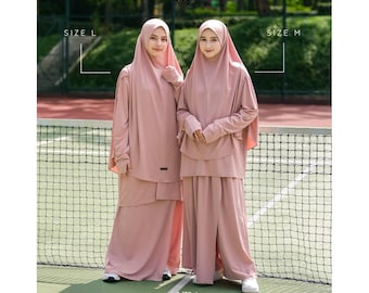 Ayra One Set Sport: ropa deportiva musulmana, atuendo deportivo modesto, ropa de entrenamiento modesta, vestido de tenis musulmán, conjunto deportivo apto para hiyab