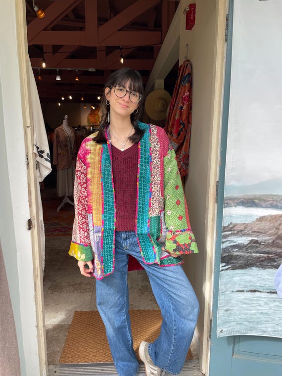 Bewitched bothered and bewildered  reversible plus size jacket