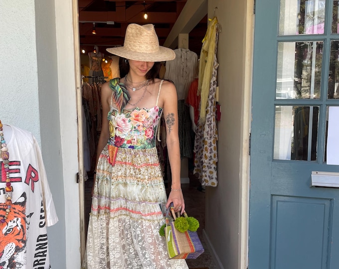 Stunning romantic boho dress
