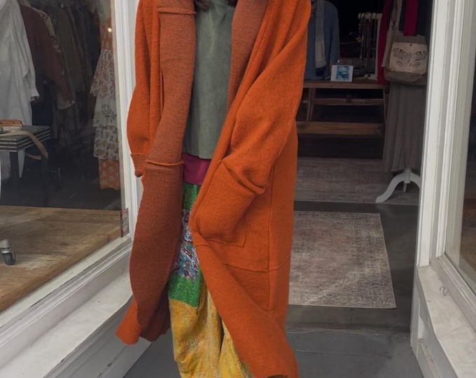 Wool Coat - One Size, Paris Fashion