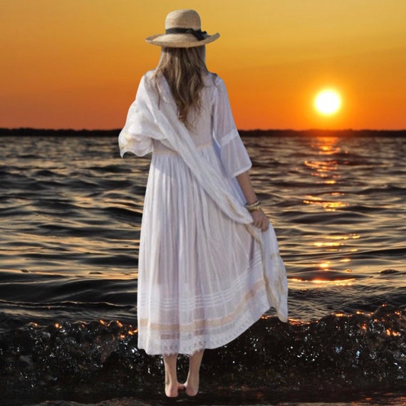 Boho Beach Wedding Dress - Etsy Australia