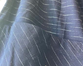 Navy cotton lagenlook pant