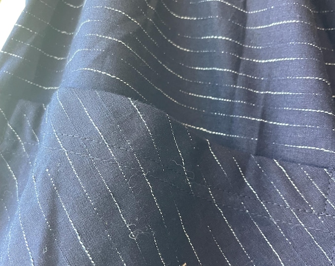 Navy cotton lagenlook pant