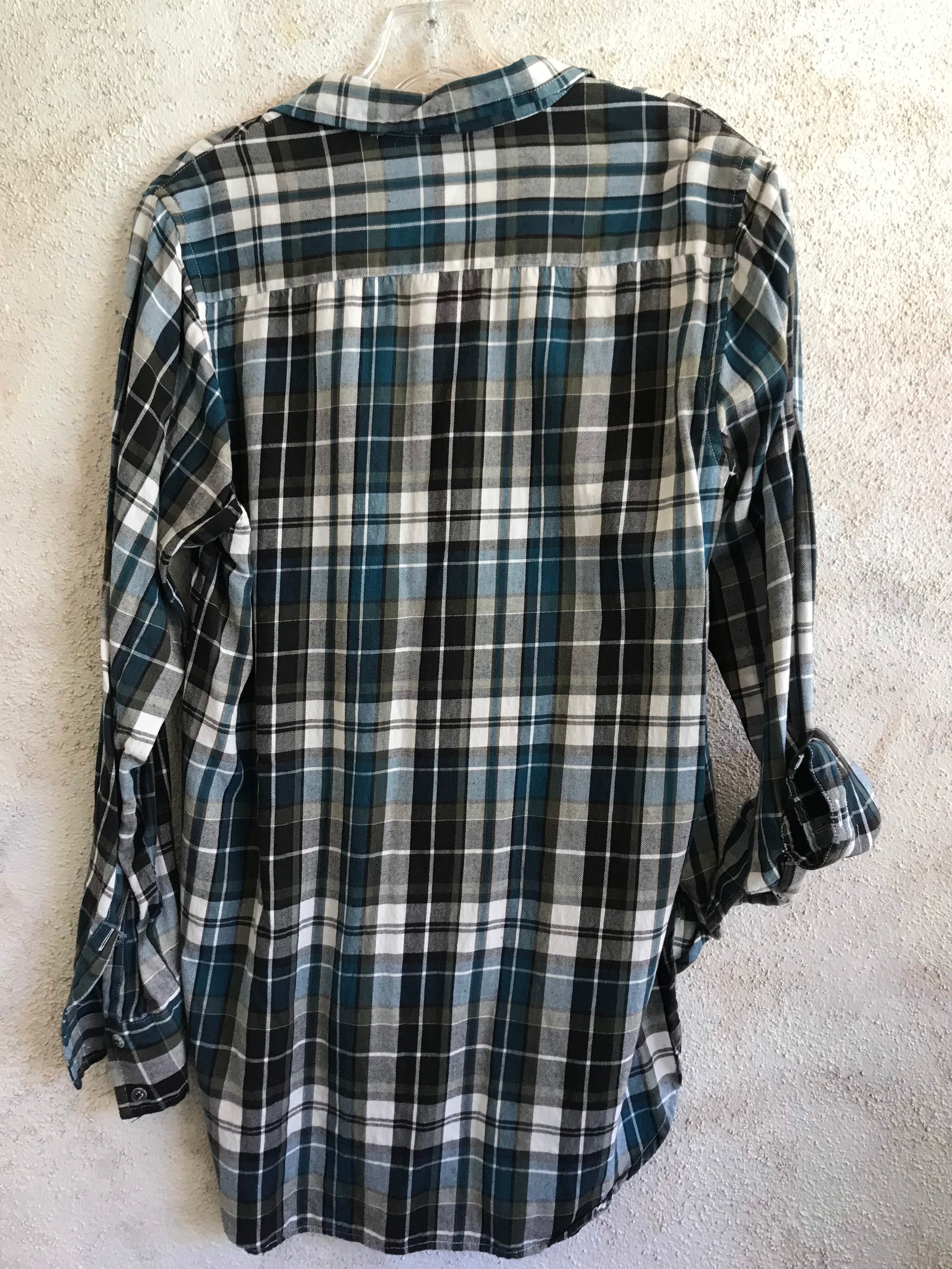 Super soft flannel boyfriend shirt