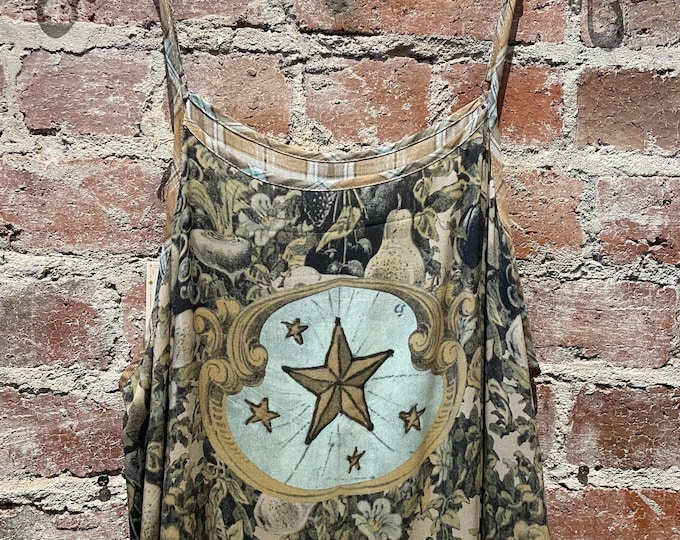 Elegant spaghetti strap long printed dress with horses