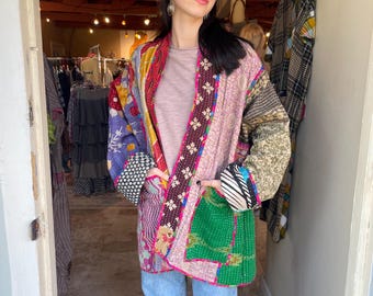 La Selva Beach  reversible plus size jacket