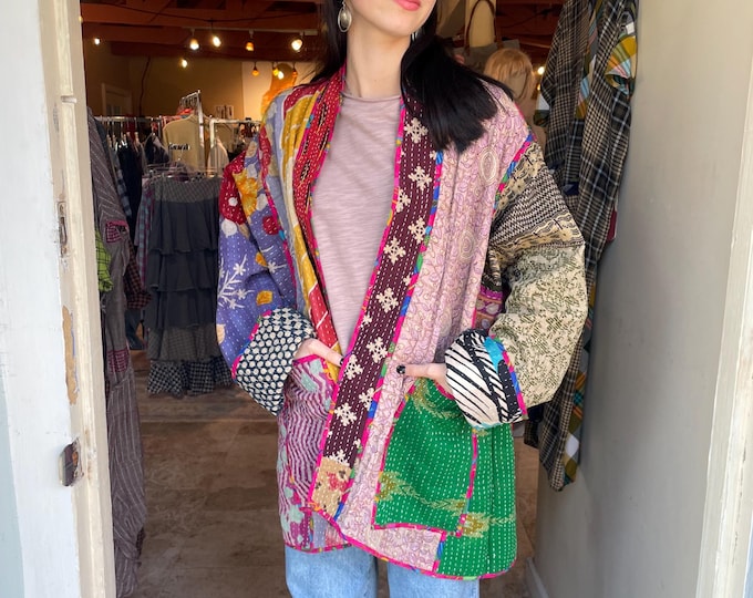 La Selva Beach  reversible plus size jacket