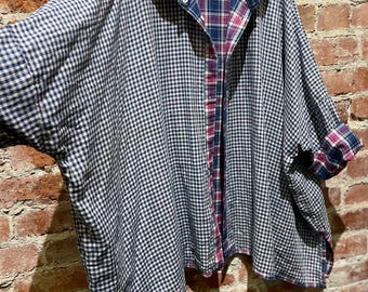 Tokyo shirt in reversible flannel