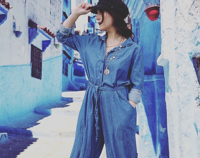 Featured listing image: My classic jumpsuit in chambray