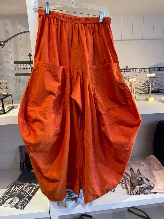 Tangerine super lightweight soft  cotton/linen lagenlook pant