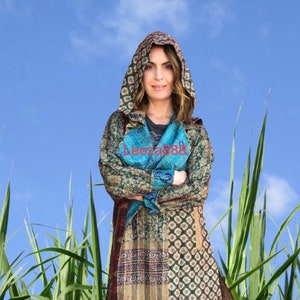 Blue mountain silk hoodie