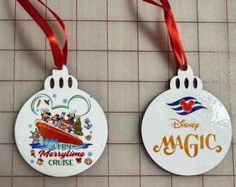 Disney Cruise Ornament, very merrytime, Fish Extender Gifts, ornament exchange