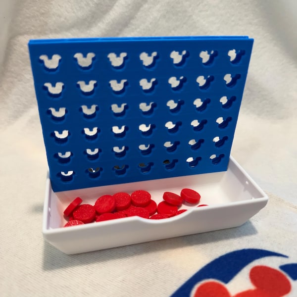 Disney Cruise Inspired 4 Across Game, Fish Extender Gifts, Pixie Dust