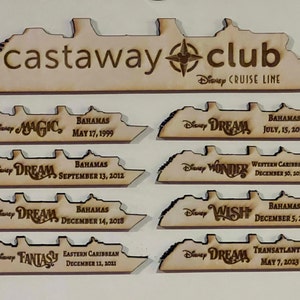 Disney Cruise Magnets, Fish Extender Gifts