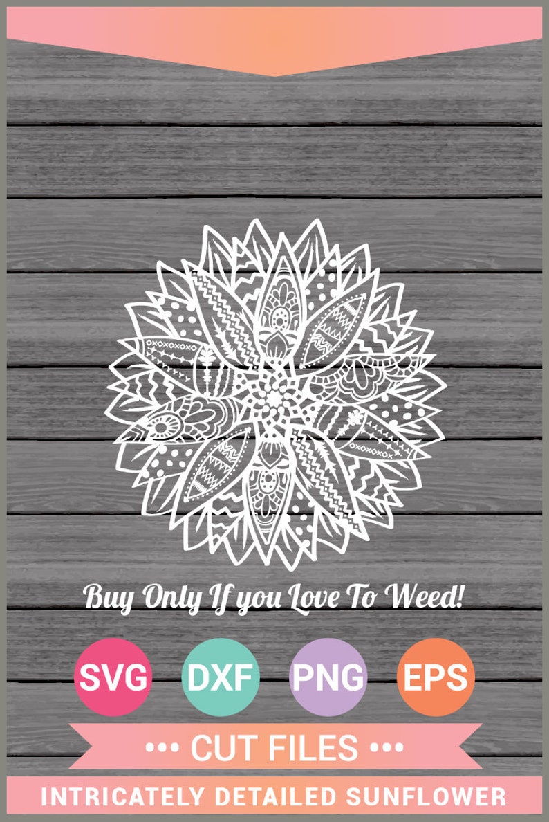 Free Free Sunflower Zentangle Svg 784 SVG PNG EPS DXF File