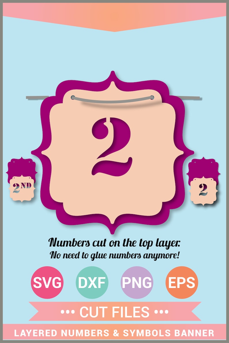 Free Free Layered Number Svg Free 640 SVG PNG EPS DXF File