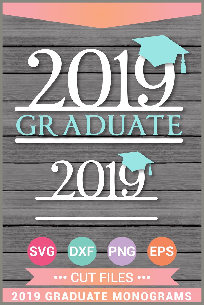 Free Free Graduation Cap Monogram Svg 817 SVG PNG EPS DXF File