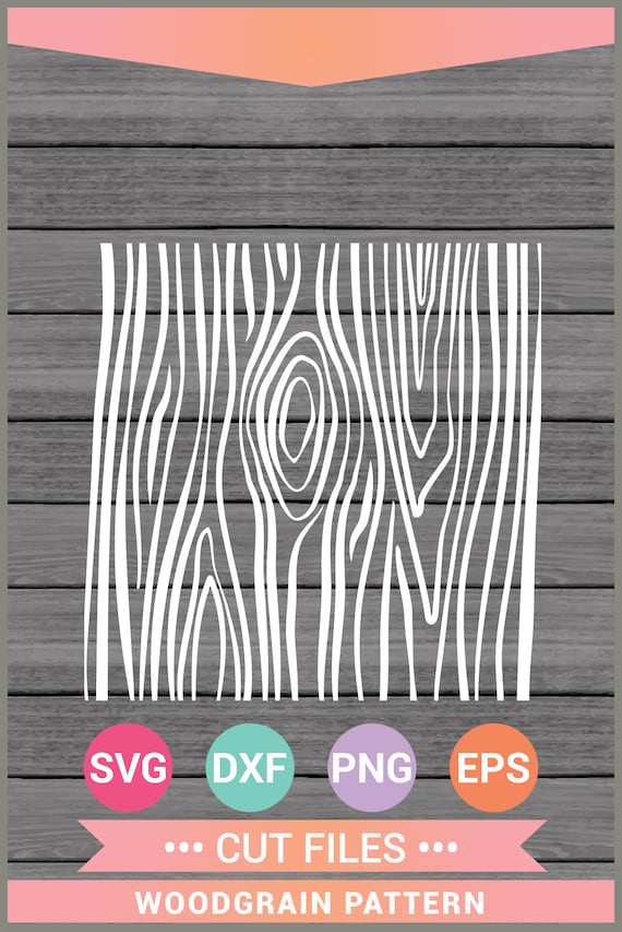 Wood Grain Print Pattern Svg Cut Files Cricut Design Space Etsy