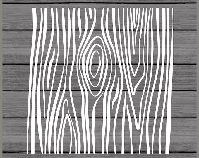 A4 Tree Bark Stencil-layering Background Reusable Template-craft/wall ...