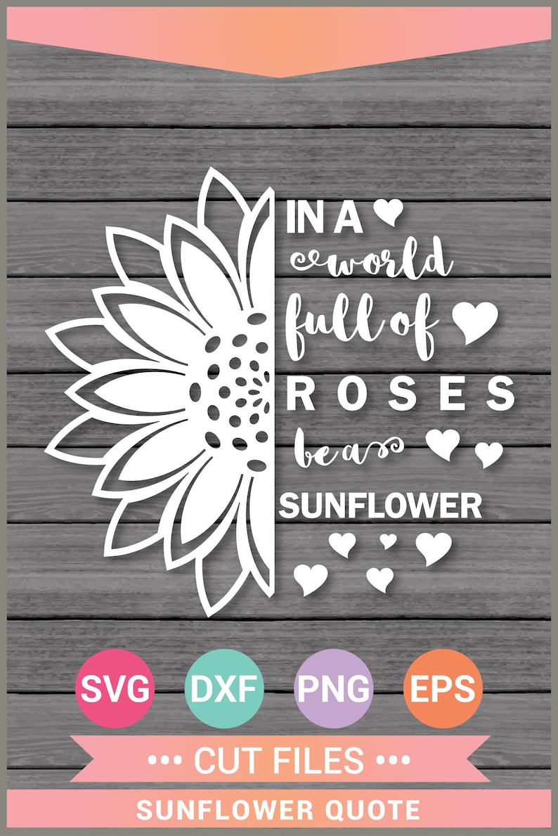 Free Free 260 Half Rose Half Sunflower Svg SVG PNG EPS DXF File