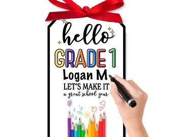 Back to School Tag Bundle, Snack & Candy Gift Tags, Student Staff Teacher Appreciation Treat Tags, Letter Size - Instant Download PP-003-5