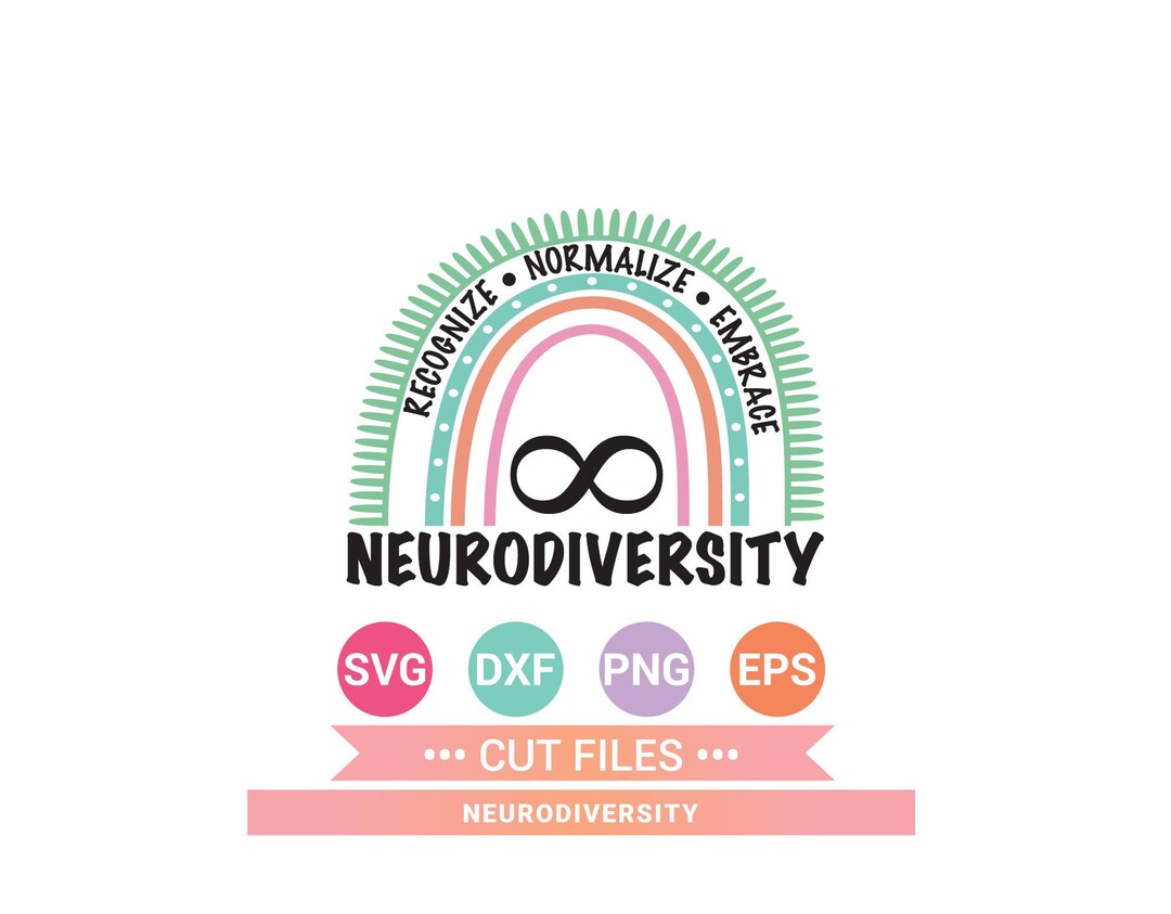 Regenbogen Neurodiversität Abzeichen - Autismus Bewusstsein Knopfbrosche Mit Clip