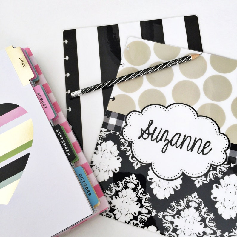 Custom Happy Planner Cover Set Personalized Cover Set Mini Etsy