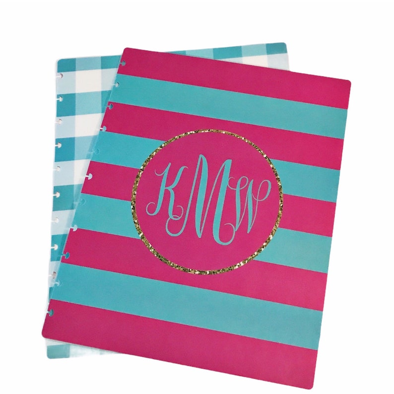 Personalized Happy Planner Cover Set Mini Skinny Classic Big Etsy