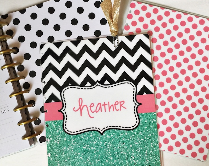 Custom Happy Planner Cover Set Personalized Cover Set Mini Etsy