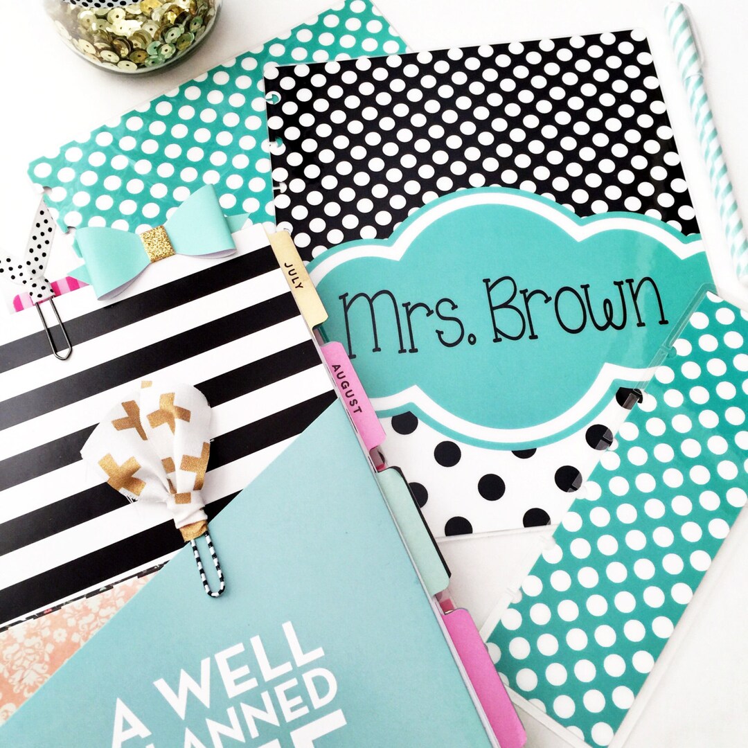 Custom Happy Planner Cover Set Personalized Cover Set Mini Etsy