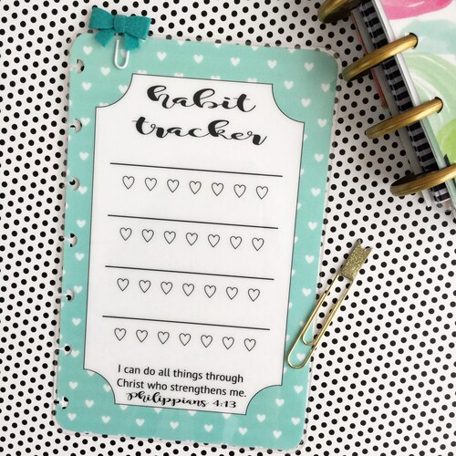 CLASSIC Happy Planner Meal Planner Dry Erase Planner Insert Etsy