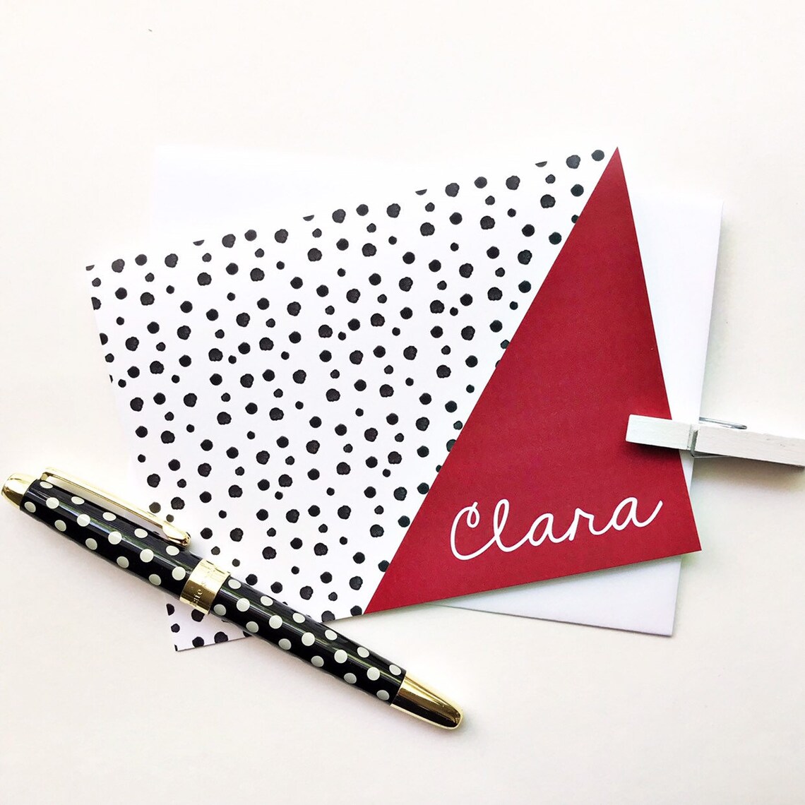 Personalized Note Cards for Women Note Card Set for Girls Etsy