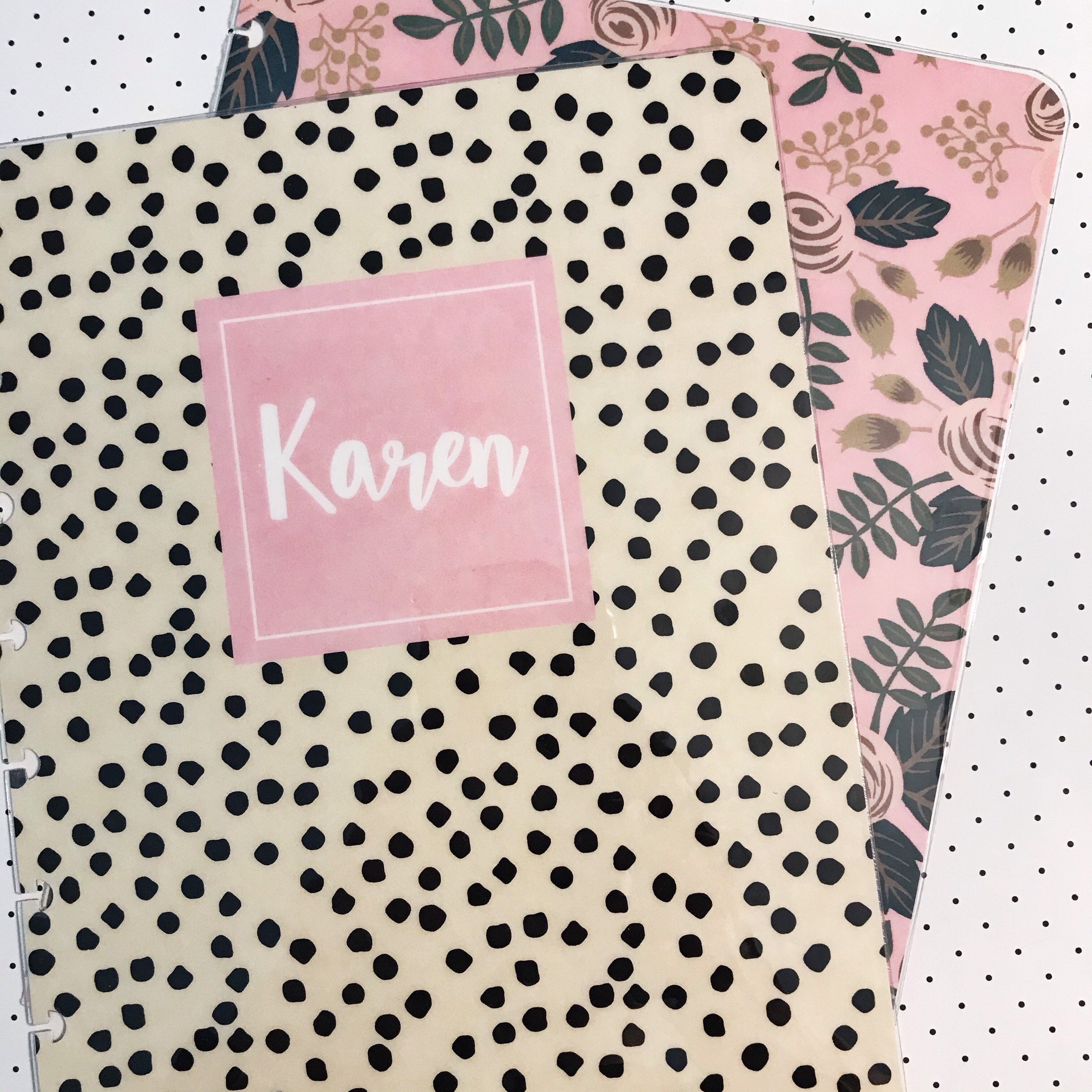 Custom Happy Planner Cover Set Personalized Cover Set Mini Etsy