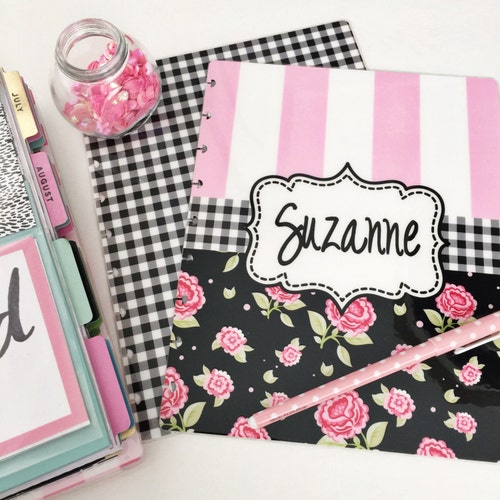 Custom Happy Planner Cover Set Personalized Cover Set Mini Etsy