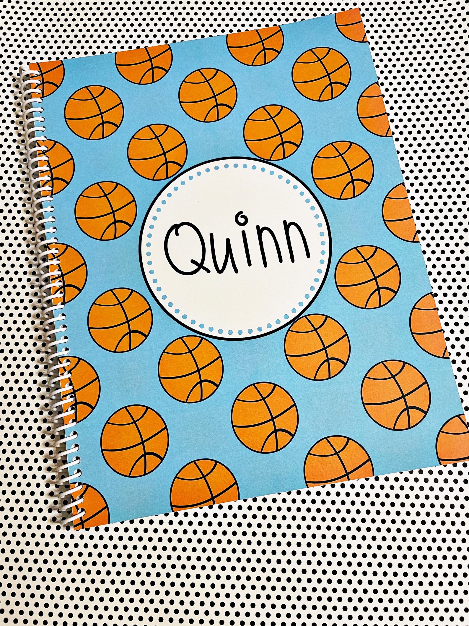 Personalized Sports Spiral Football Spiral Soccer Spiral Etsy