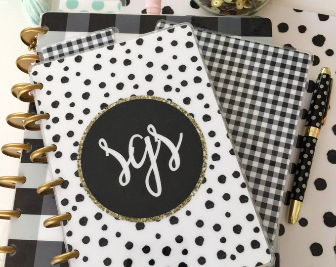 Custom Happy Planner Cover Set, Personalized Cover Set, Mini Planner