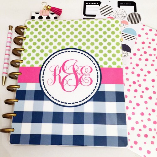 Custom Happy Planner Cover Set Personalized Cover Set Mini Etsy