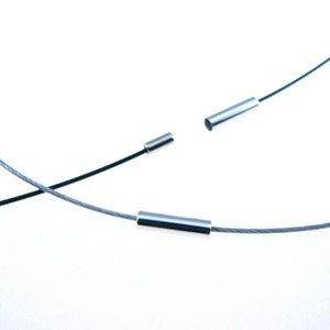 Black 16 inch Magnetic Neckwire for Pendants. Perfect addition to any pendant sold in my shop. image 1