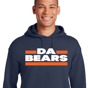 DABEARS Da Bears Chicago Bears Hooded Sweatshirt Etsy