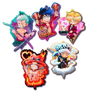 Vinyl PIRATE Anime Stickers