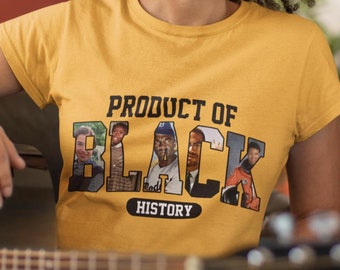 Camiseta unisex del Mes de la Historia Negra, Camiseta de la Herencia Afroamericana