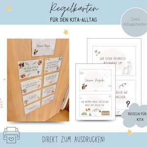 Regeln für den Kita–Alltag!
