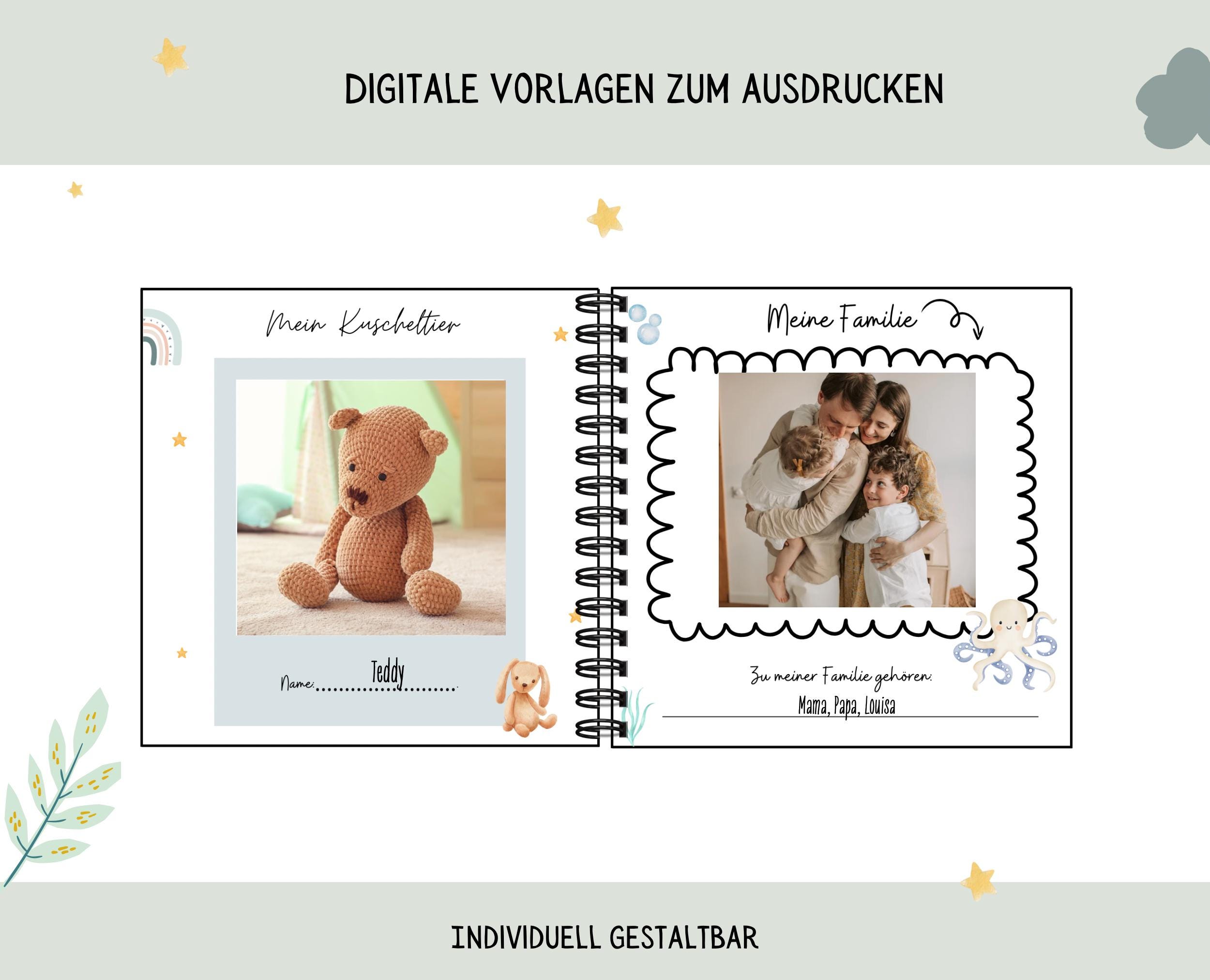 Ich–Buch (PDF Vorlagen) - Etsy.de