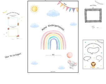 Portfolio templates for nursery/daycare/child day care (with over 70 templates)