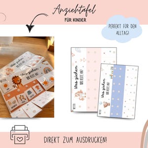 Was ziehen wir heute an? – Anziehtafel für Kinder (PDF zum Ausdrucken)